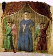 Piero della Francesca Madonna del parto oil on canvas